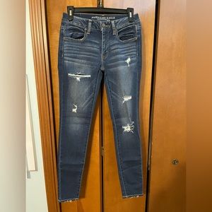 American Eagle high waisted jeans 4R